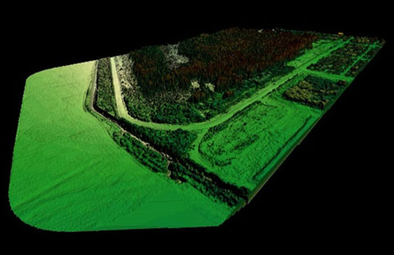 Modelo Digital de Superfície (MDS)